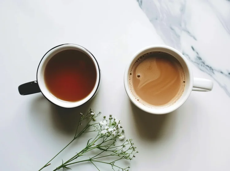 Pigments in coloured drinks such as coffee and tea can stain Invisalign aligners, and hot temperatures can warp the plastic, affecting their fit.