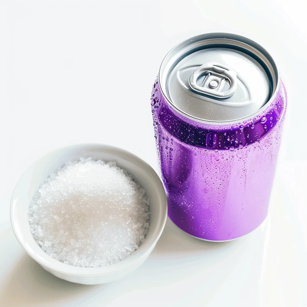 Sugary and acidic food and drinks that can cause enamel erosion and tooth sensitivity.
