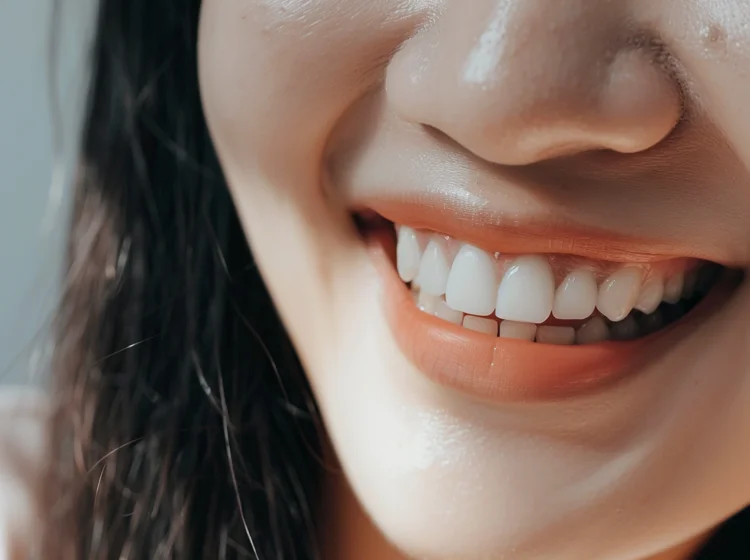Young Singaporean woman smiling confidently after successfully undergoing Invisalign treatment by consistently wearing aligners every day throughout the treatment duration.